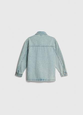 Рубашка джинсовая для мальчиков