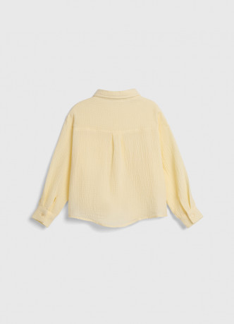 Рубашка из муслина для девочек