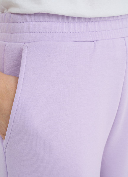 Широкие брюки из неопрена, Фиолетовый O`Stin LL4641O02-71 - фото 5