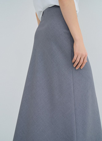 Юбка миди А-силуэта