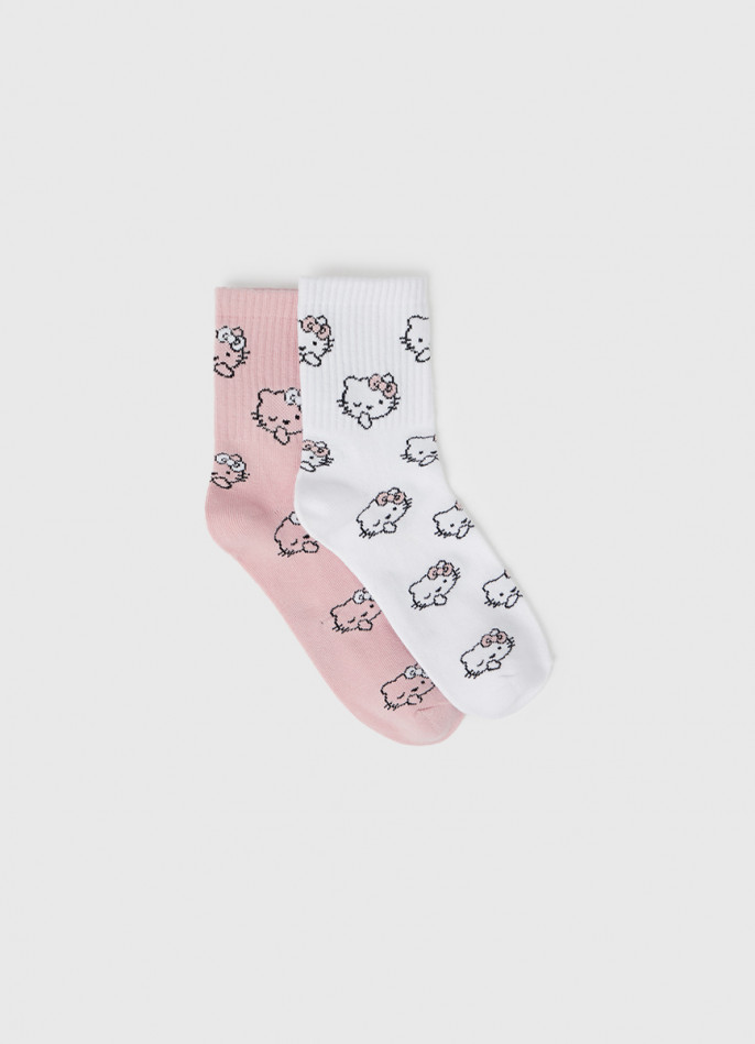 Носки Hello Kitty для девочек, 2 пары
