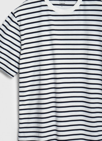 Футболка из хлопка в полоску