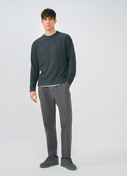 

Джемпер с содержанием шерсти, Серый