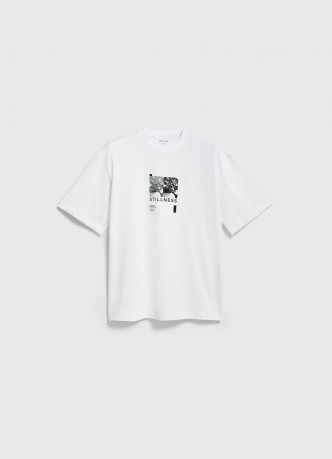 Футболка свободного кроя с принтом