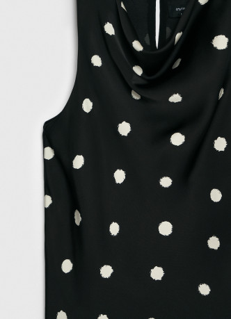 Топ в горошек