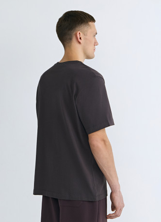 Футболка из хлопка с принтом