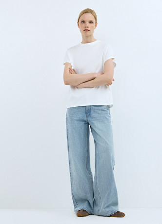 Футболка с бесшовным рукавом