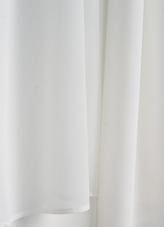 Блузка из шифона с шарфом