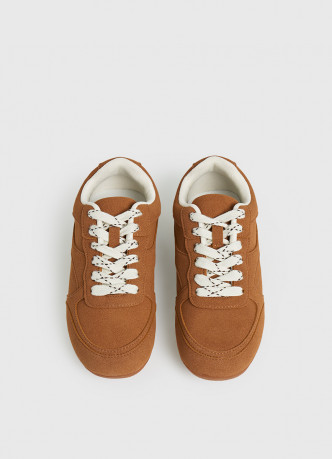 Кеды из искусственной замши для девочек