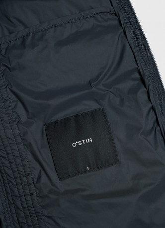 Ультралёгкий жилет с воротником-стойкой