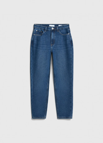 Утеплённые джинсы Mom