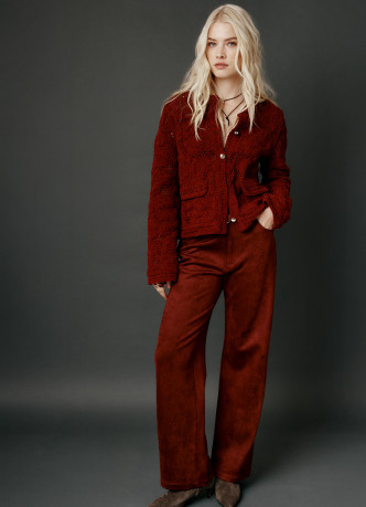 Кардиган кроше