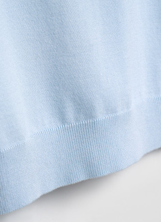 Базовый джемпер поло с коротким рукавом