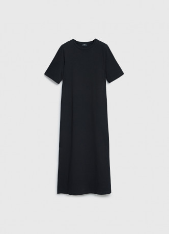 Платье-футболка с разрезом