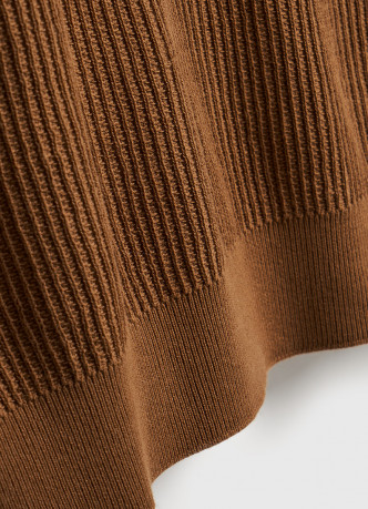 Поло из текстурной ткани