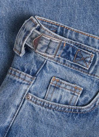 Объёмные джинсы Baggy для девочек