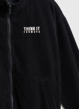 Вельветовая куртка на молнии для мальчиков