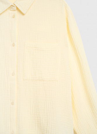 Рубашка из муслина для девочек