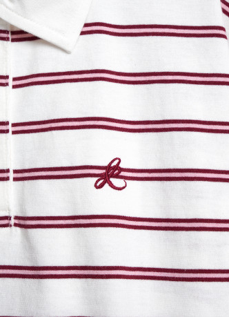 Поло с длинным рукавом для девочек