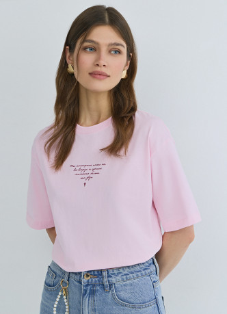 Футболка с принтом