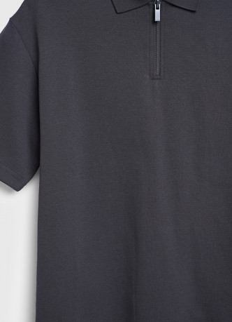 Поло с воротником на молнии для мальчиков