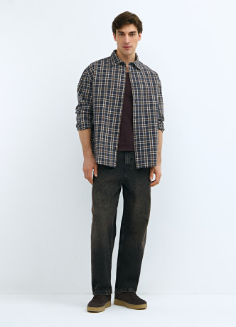 Рубашка из хлопка в клетку