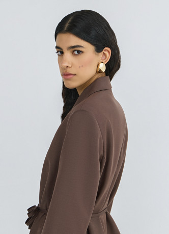 Жакет с поясом