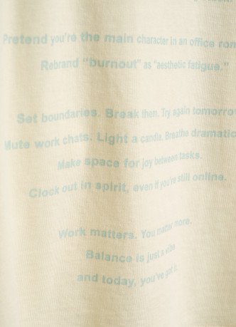 Футболка оверсайз с принтом