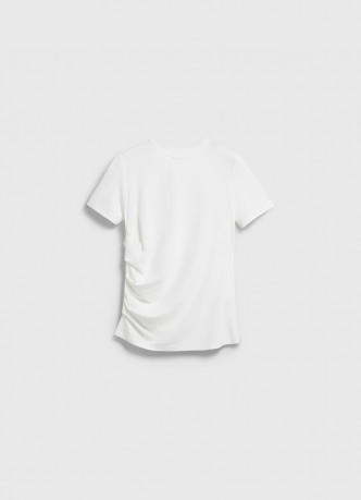 Футболка с драпировкой