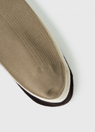 Высокие носки в рубчик, 3 пары