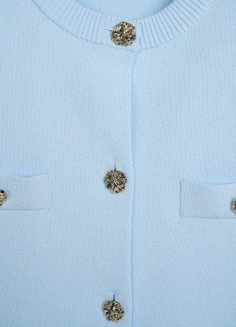 Кардиган с коротким рукавом