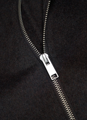 Бомбер из пальтовой ткани