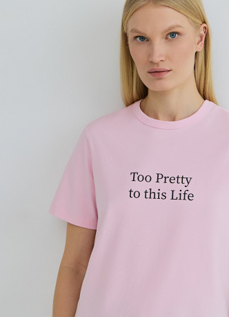 Футболка с принтом