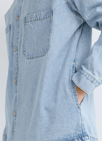 Джинсовая рубашка