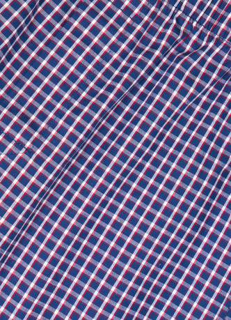 Текстильные трусы-боксеры в клетку