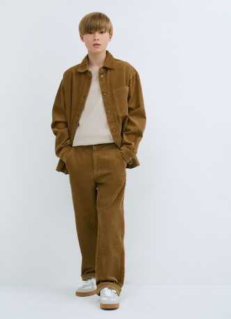 Рубашка из вельвета для мальчиков