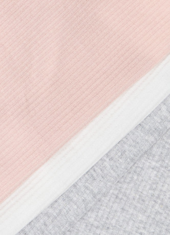 Классические трусы-брифы в рубчик, 3 шт.