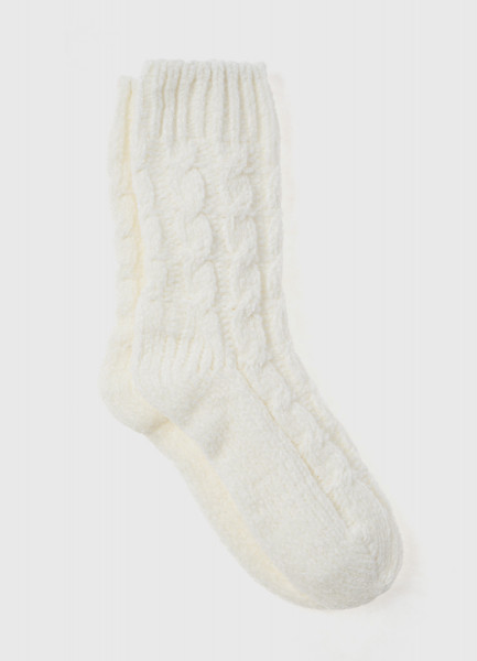 Носки из синели, Белый O`Stin LN6375O02-02