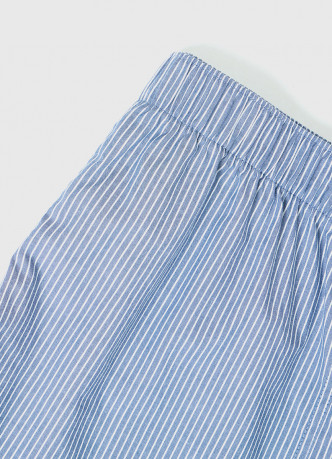 Текстильные трусы-боксеры в полоску