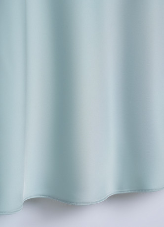 Сатиновая юбка миди А-силуэта