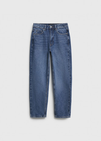 Джинсы Mom с высокой посадкой