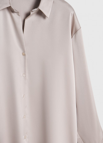 Сатиновая блузка