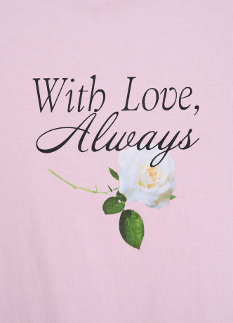 Футболка с цветочным принтом