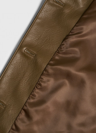 Куртка из искусственной кожи