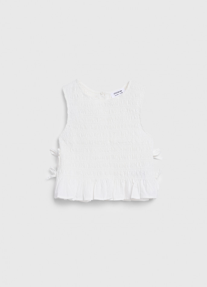 Топ с бантами для девочек