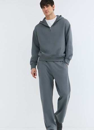 Трикотажные прямые брюки