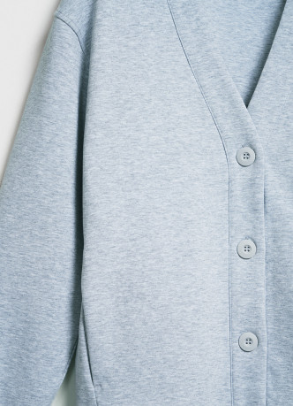 Кардиган с вышивкой