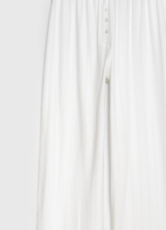 Пижамные брюки из ажурного трикотажа