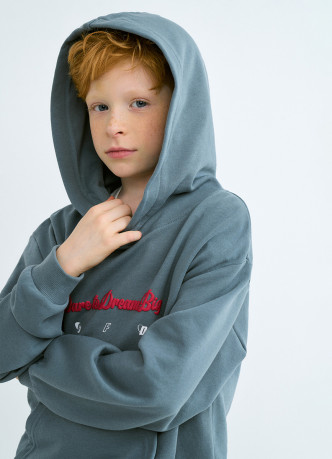 Худи с принтом для мальчиков