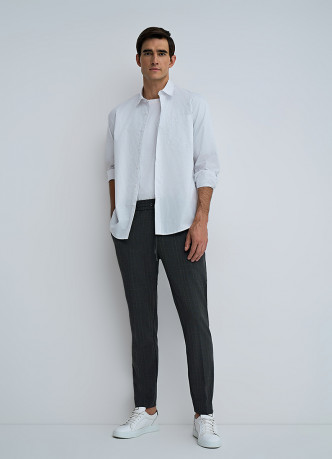 Брюки в клетку